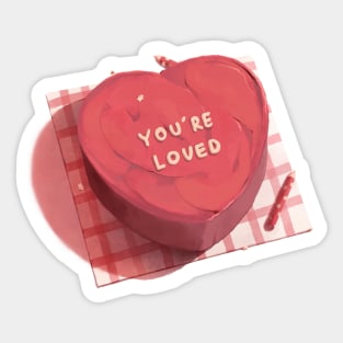You’re Loved Sticker